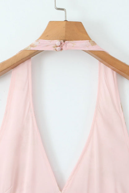 Mila Sommer-Midikleid Mila Sommer-Midikleid Rosa Chic 